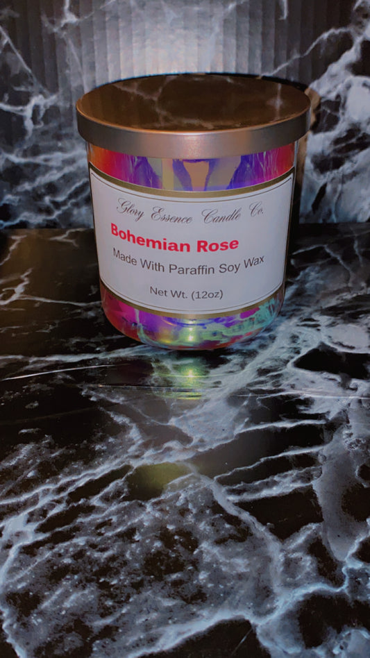 Bohemian Rose Scented Candle